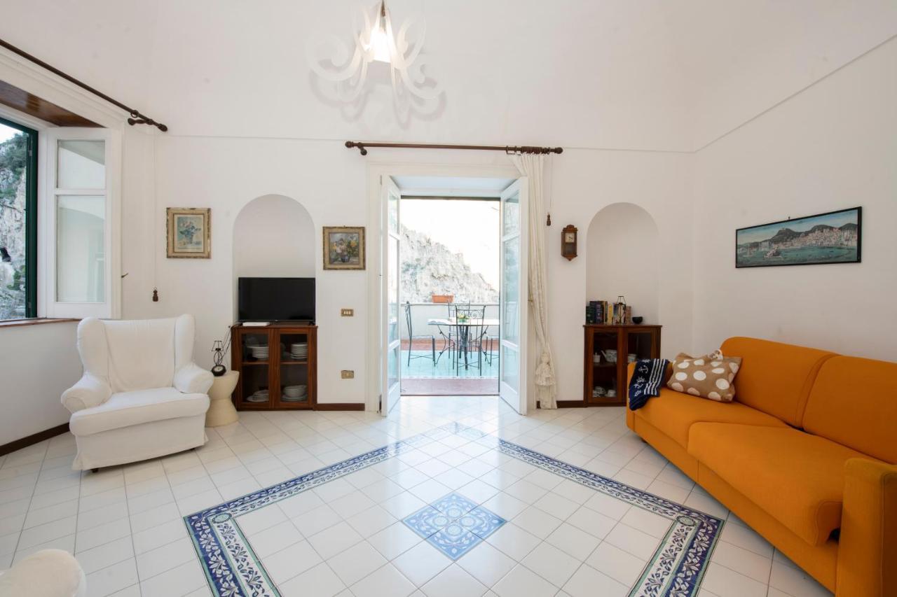 Apartmán House Amalfi - Terrace & Seaview Atrani Exteriér fotografie